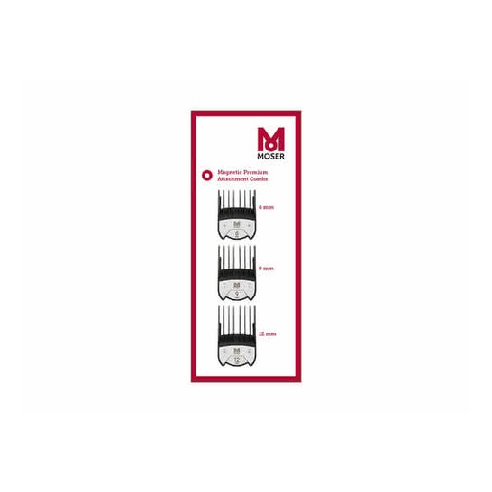 Wahl Moser Pack Peines Magnéticos 6uds