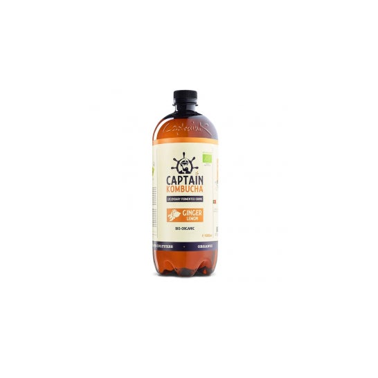Captain Kombucha Jengibre Limón 1L