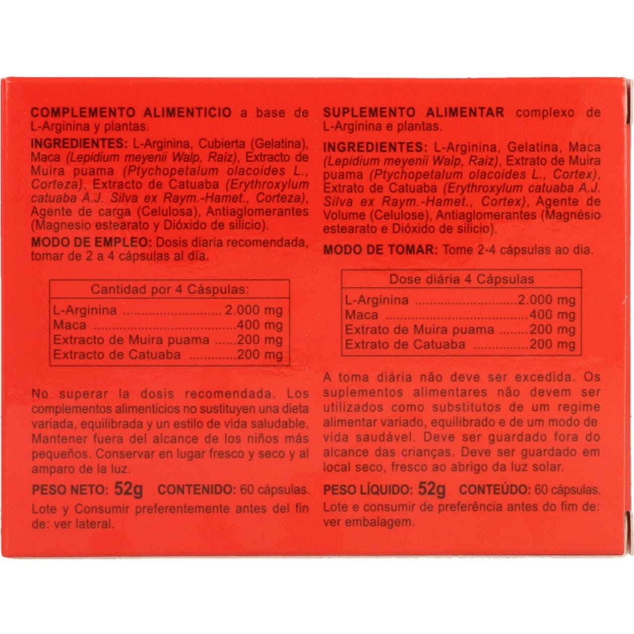 Integralia Arginina Plus 60caps
