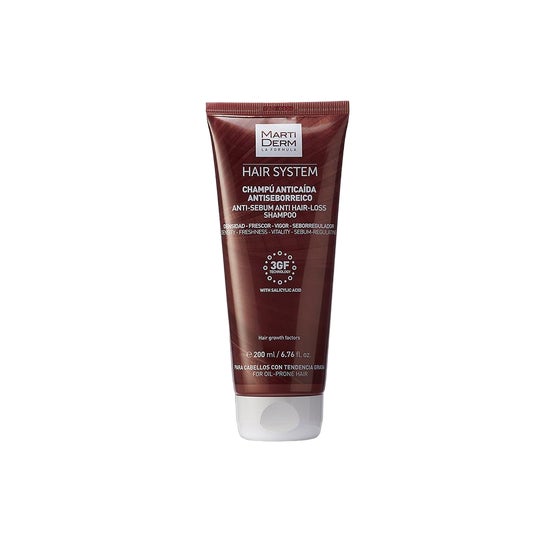 Martiderm® Hair System Champú Anticaída Antiseborreico 200ml