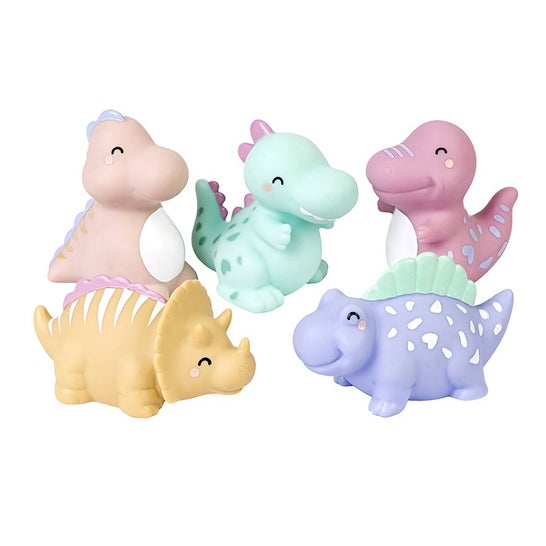 Saro Pack Juguetes Baño Happy Dinosaurios