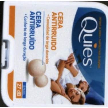 Quies tapones para los oídos cera natural 16uds