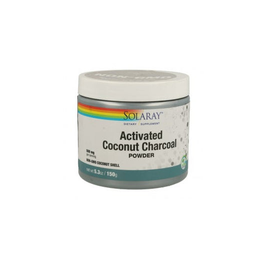 Solaray Charcoal Coconut Activated Carbon Activo 75g