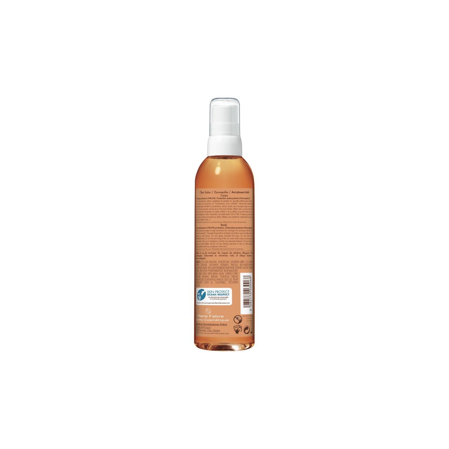 Avène Solar Aceite SPF30+ 200ml