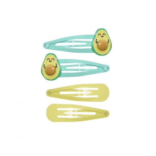 Mr Wonderful Clips Pelo Aguacate 4 uds