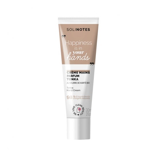 Solinotes Crema Manos Tonka 30 ml