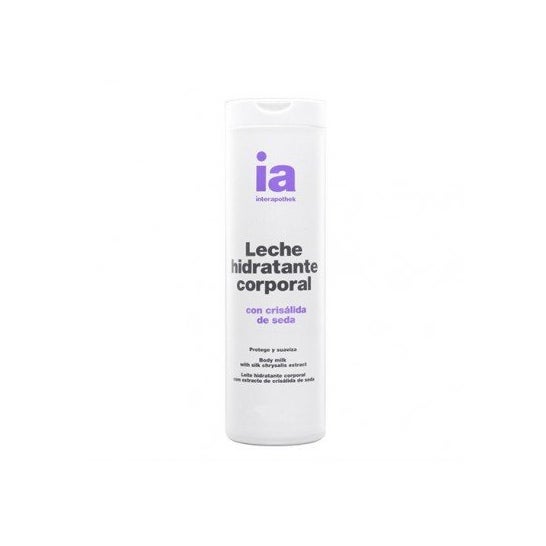 Interapothek Moisturizing Body Milk With Silk Chrysalide 500ml