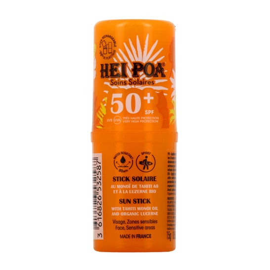 Hei Poa Stick Solaire Visage SPF50+ 15g