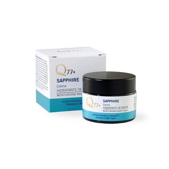 Q77plus Sapphire Crema Hidratante de Noche 50 ml