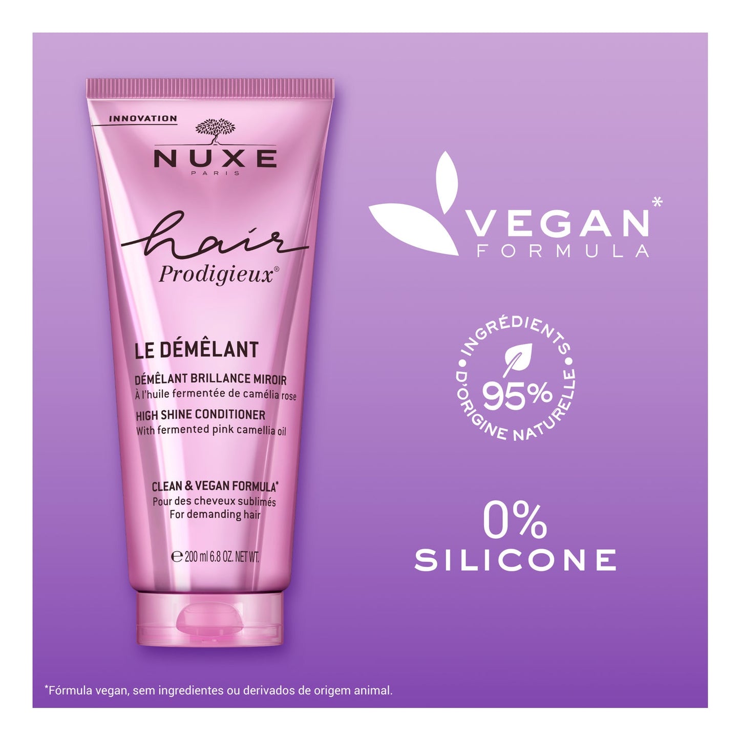 Nuxe Hair Prodigieux Acondicionador Brillo Sublime 200ml