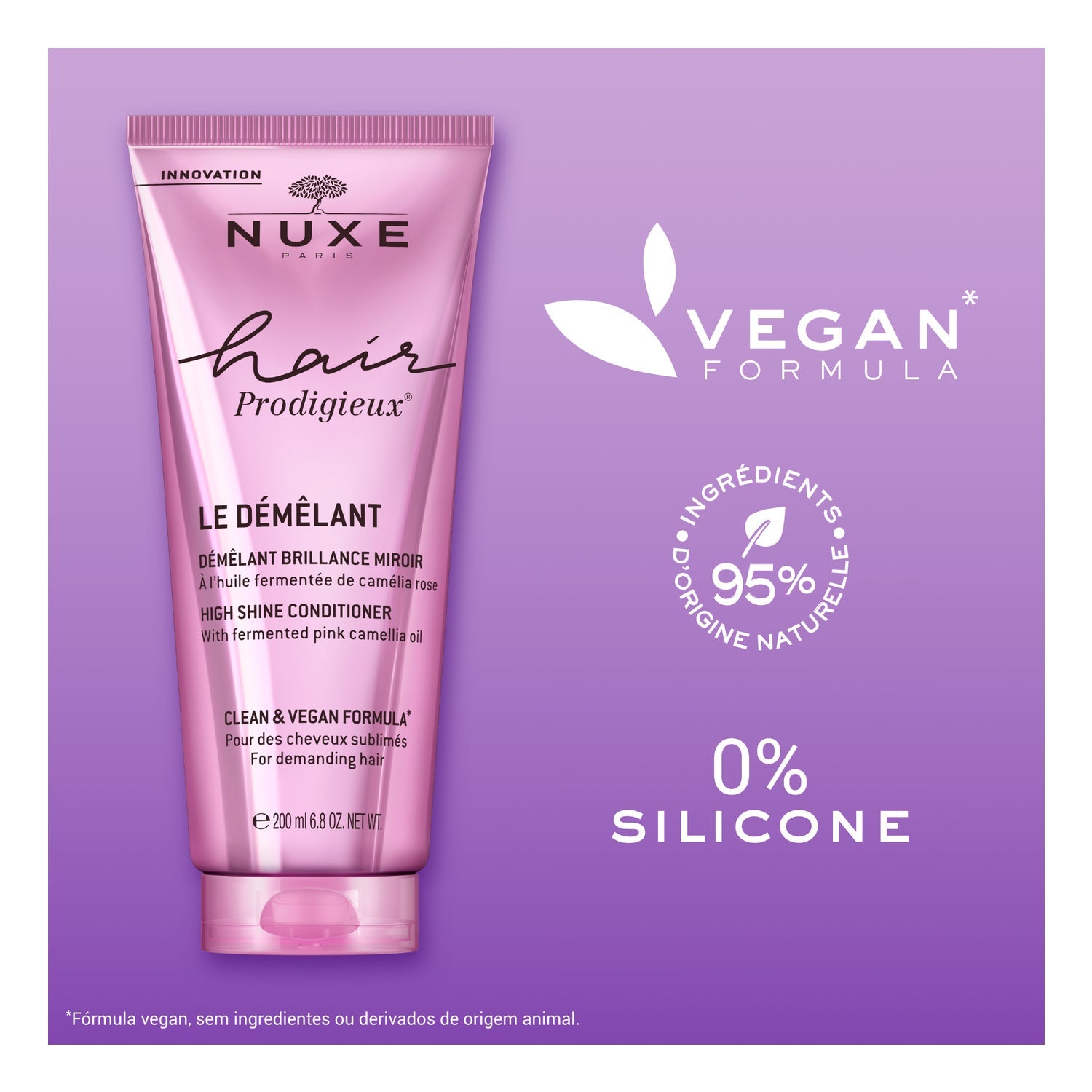 Nuxe Hair Prodigieux Acondicionador Brillo Sublime 200ml