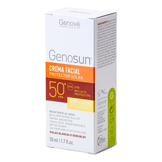 Genosun Crema Facial Protector Solar SPF50+ 50ml