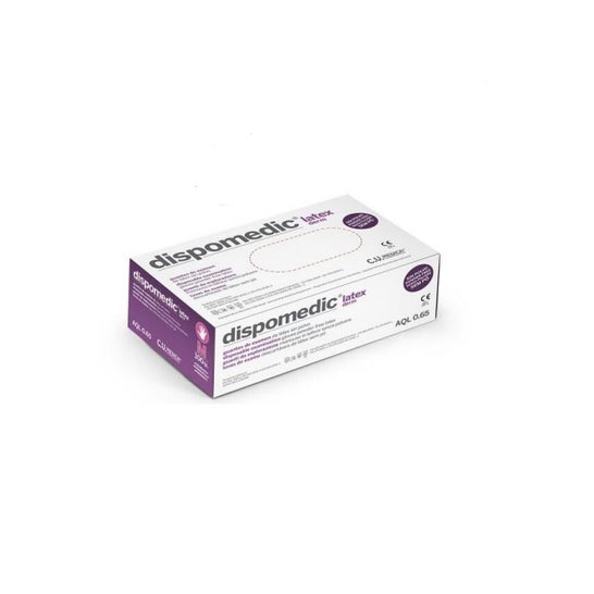 Dispomedic guantes de Examen Látex Sin Polvo Talla M 1 ud