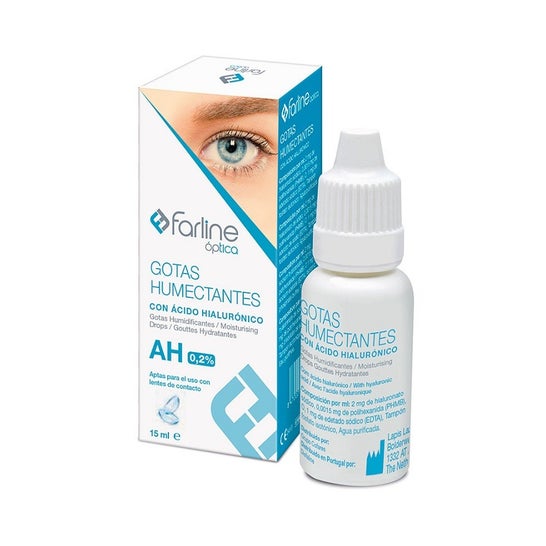 Farline Gotas Humectantes con Ácido Hialurónico 0,2% 15 ml