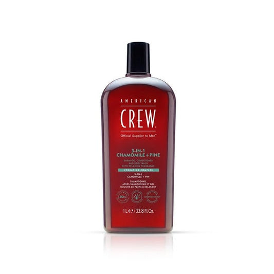 American Crew 3 Em 1 Chamomile + Pine 450 ml