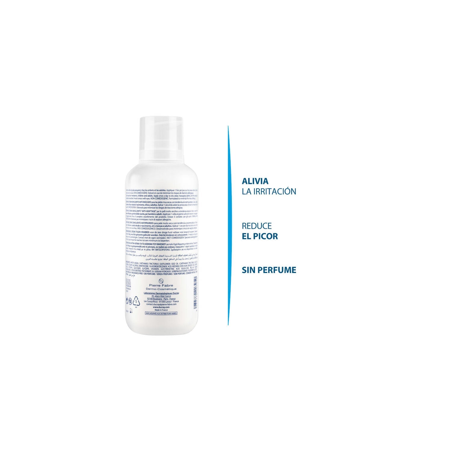 Ducray Dexyane Crema Emoliente Antirrascado 400ml