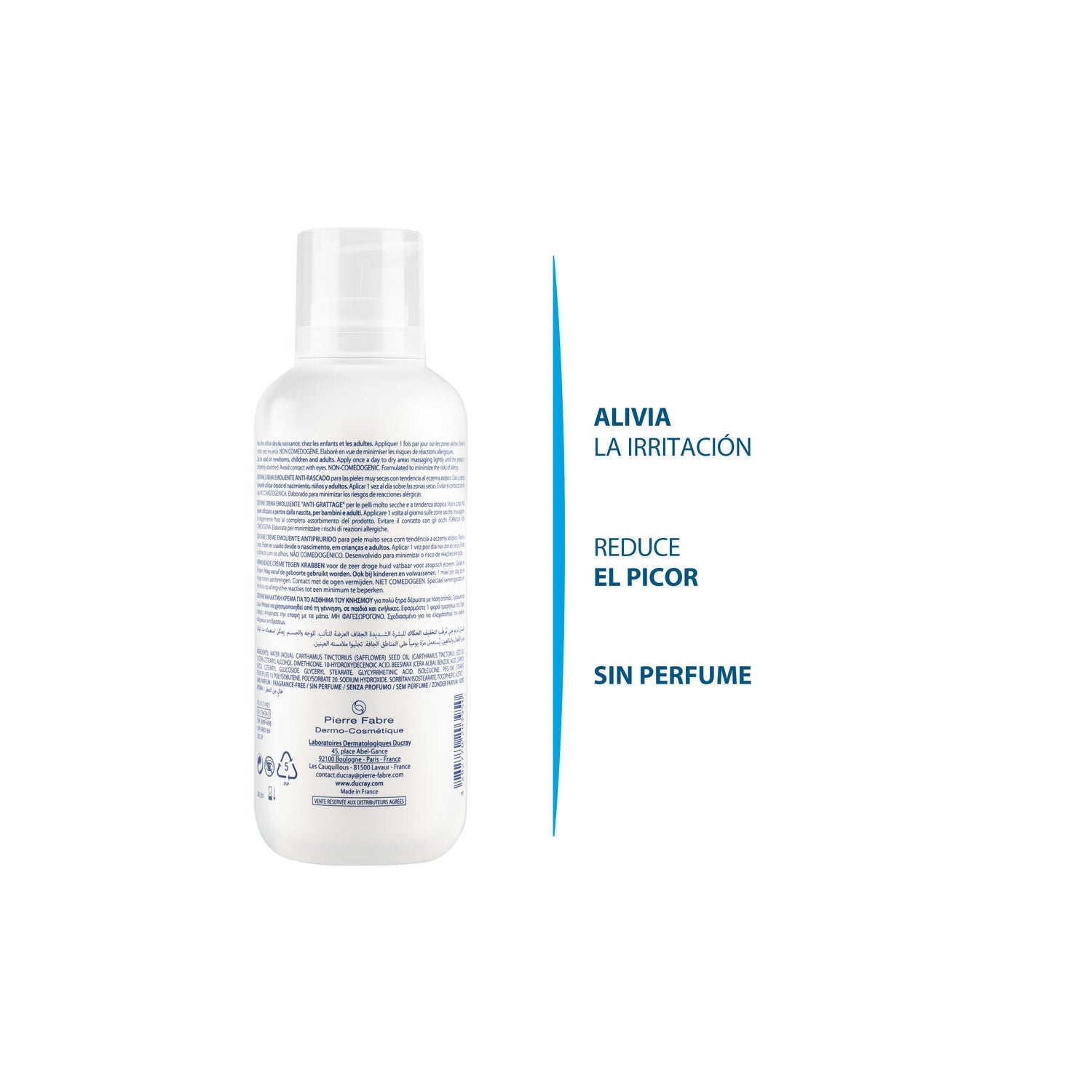 Ducray Dexyane Crema Emoliente Antirrascado 400ml