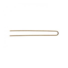 Eurostil Horquillas Bronce Moño Lisas 75 mm 150 uds