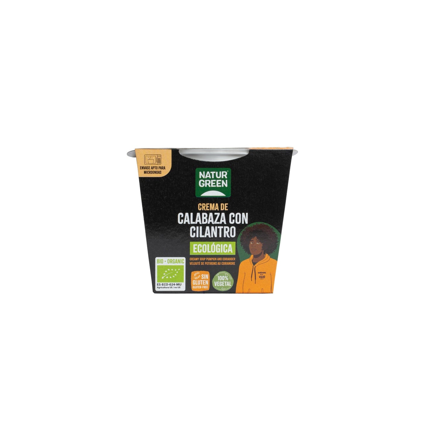 Naturgreen Crema Ecológica de Calabaza y Cilantro 310 g