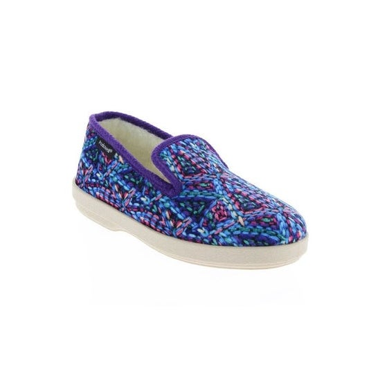 Podowell Pantufla Geraldine Azul Talla 38 1 Par
