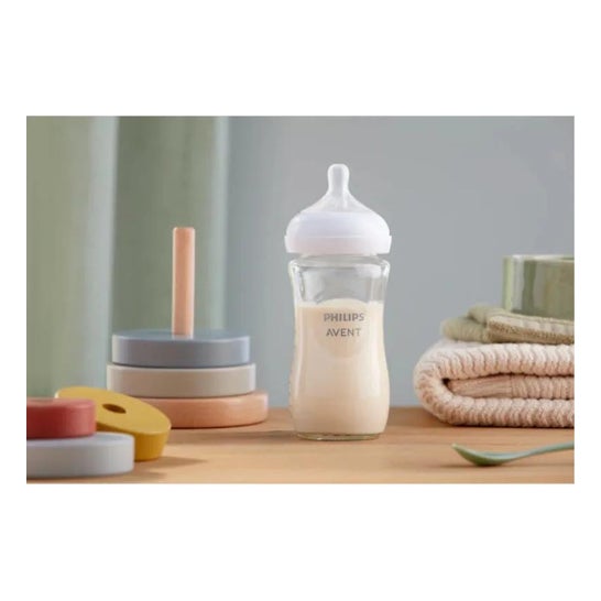 Philips Avent Natural Response Pure Glass Biberón 240ml