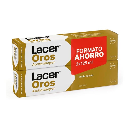 Lacer LacerOros Acción Integral Pasta Dentífrica 2x125ml