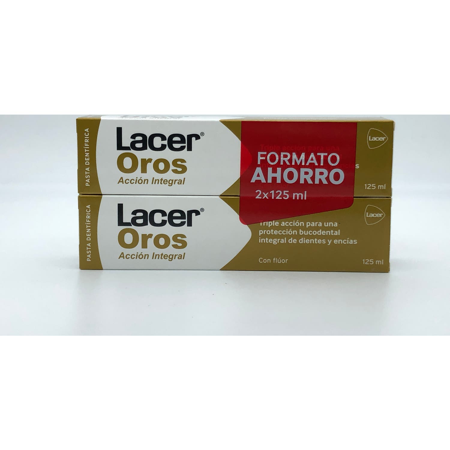Lacer LacerOros Acción Integral Pasta Dentífrica 2x125ml