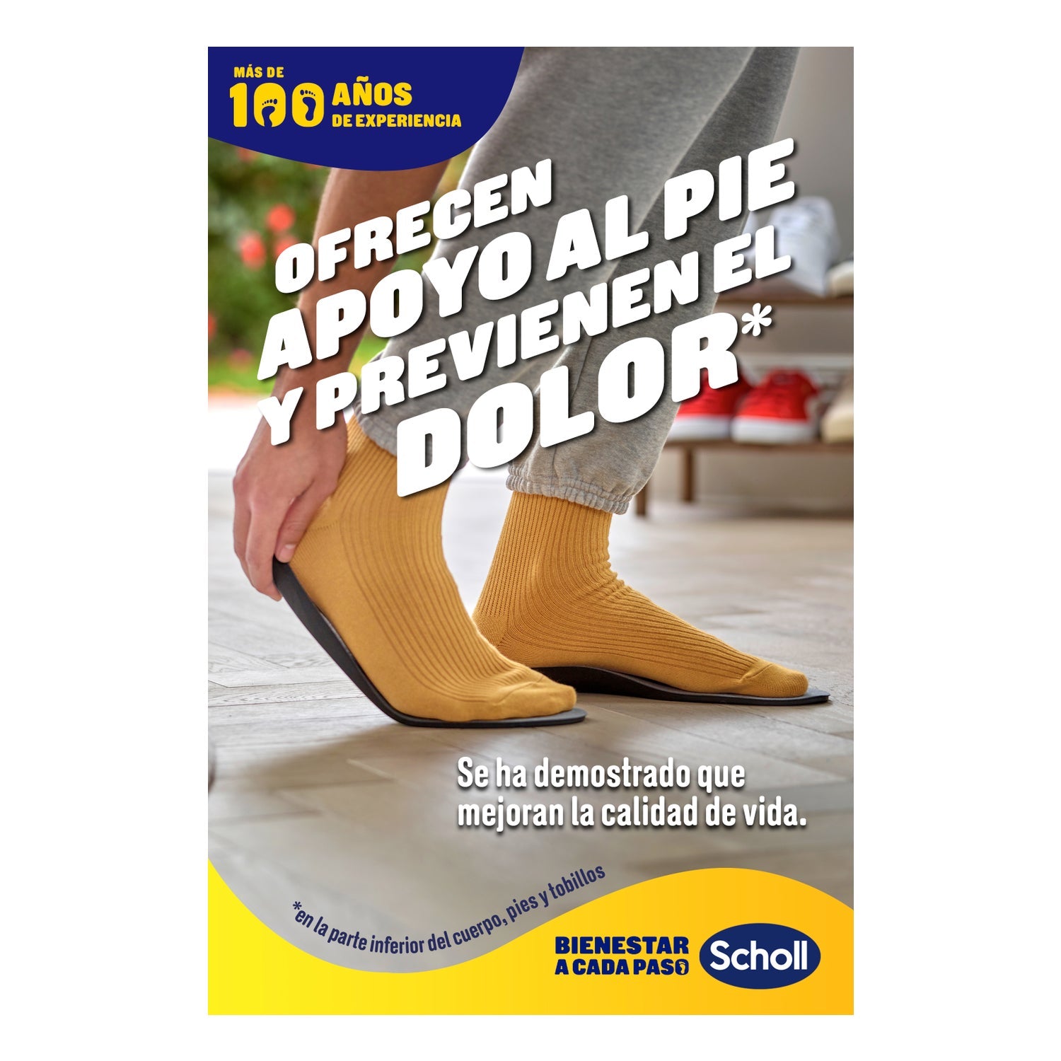 Scholl In-Balance Fascitis Plantar Talla S 1par