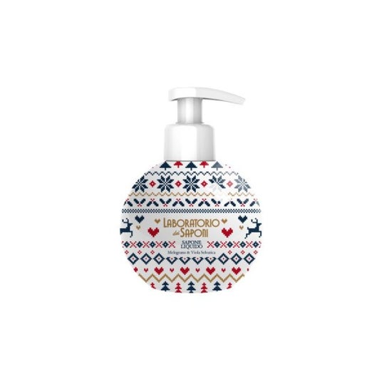 Laboratorio Dei Saponi Snow Jabón Navidad Grenada Violeta 240ml