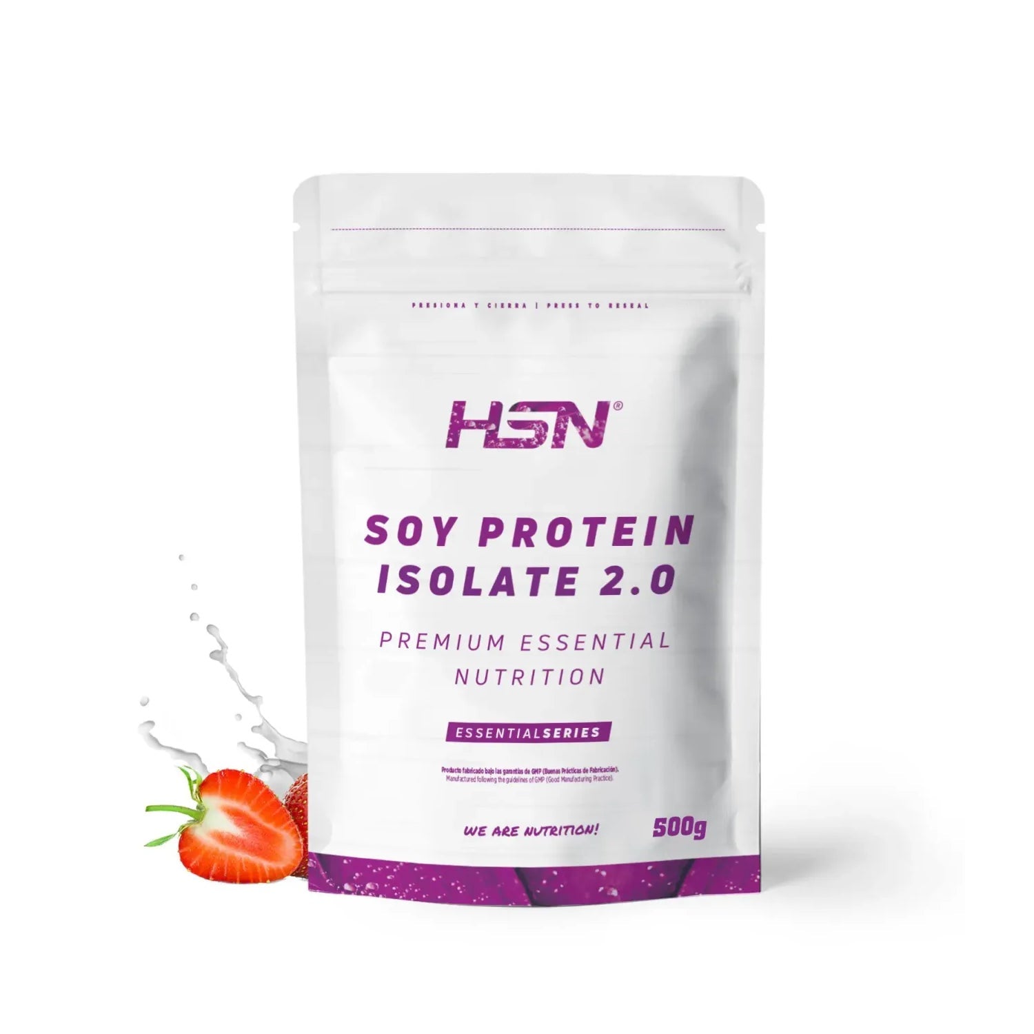 HSN Proteína de Soja Aislada 2.0's Fresa 500g