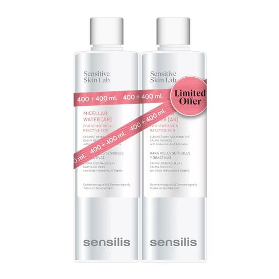 Sensilis Agua Micelar [AR] Pieles Sensibles y Reactivas 2x400ml