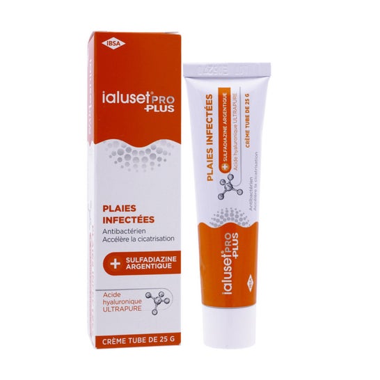 Ialuset Pro Plus Crema Cicatrizante Antibacteriana 25 gr