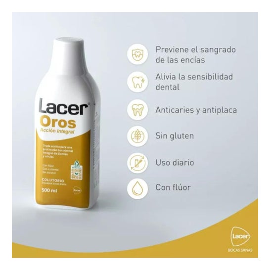 Lacer LacerOros Acción Integral Colutorio 500ml