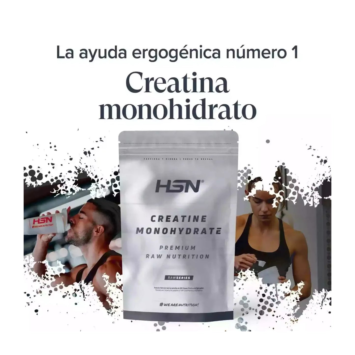 HSN Creatina Monohidrato en Polvo 1kg