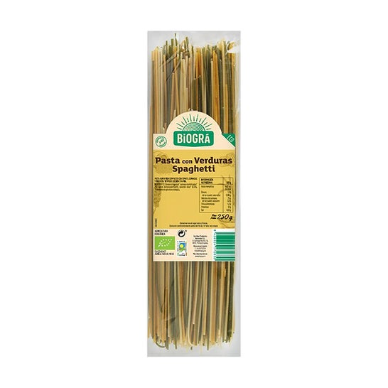 Biográ Spaghetti con Verduras 250g