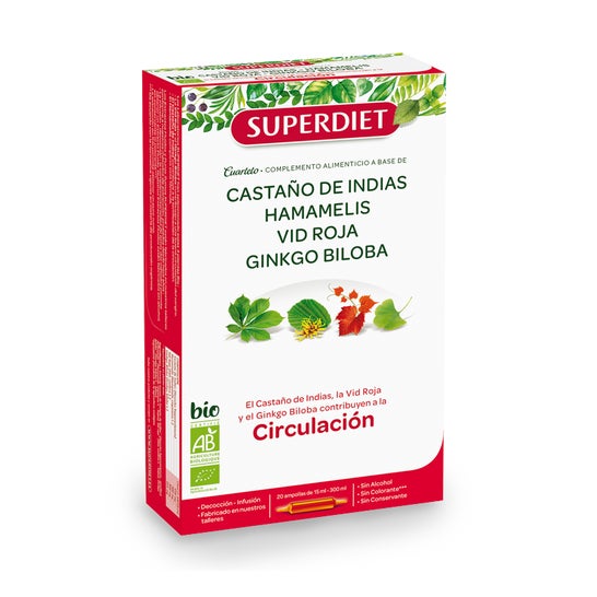 Super Diet Quatuor Circulación Bio 20amp