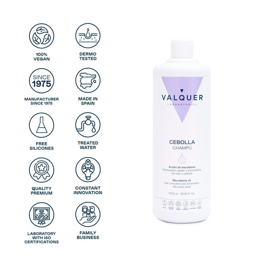 Valquer Champú Cebolla 1000ml