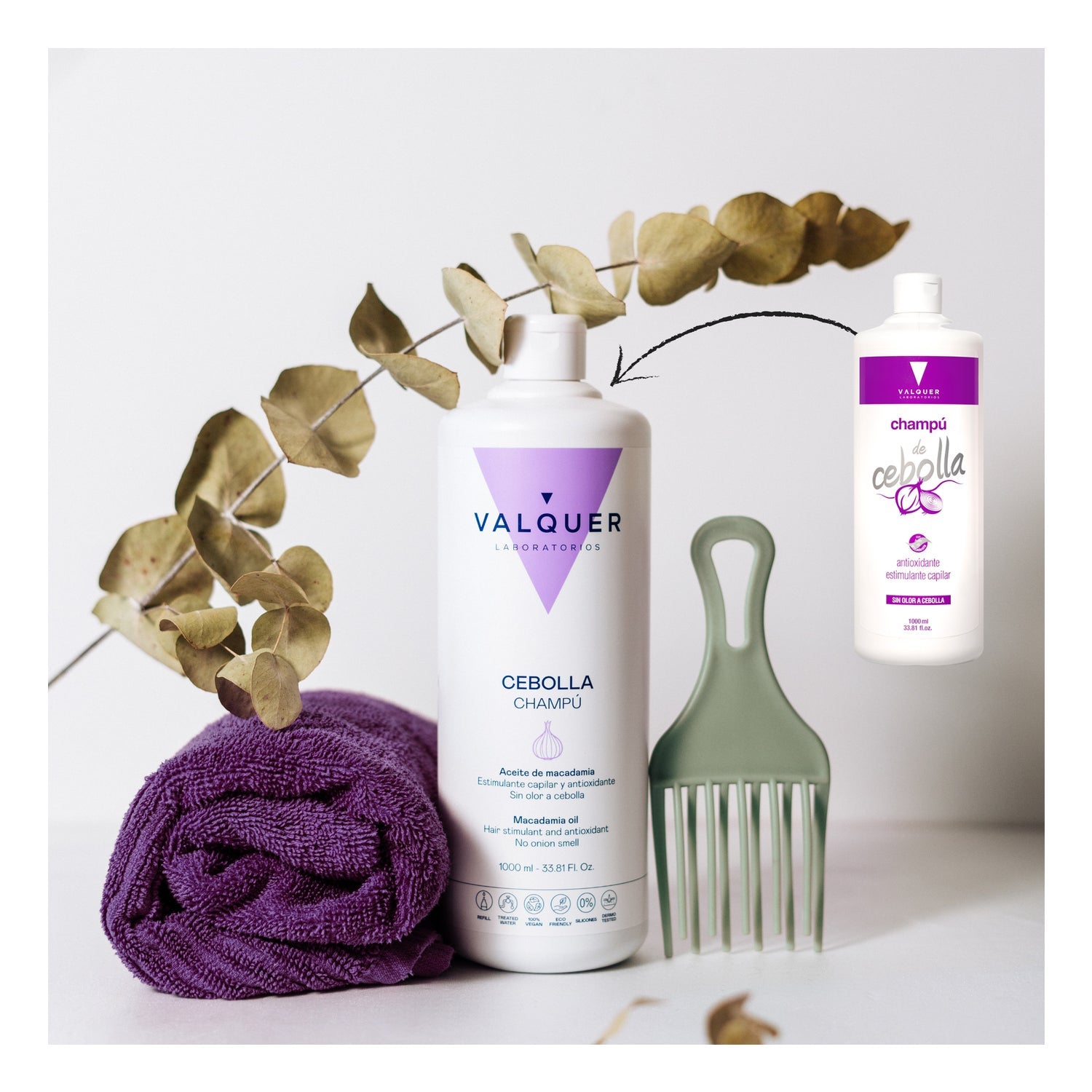 Valquer Champú Cebolla 1000ml