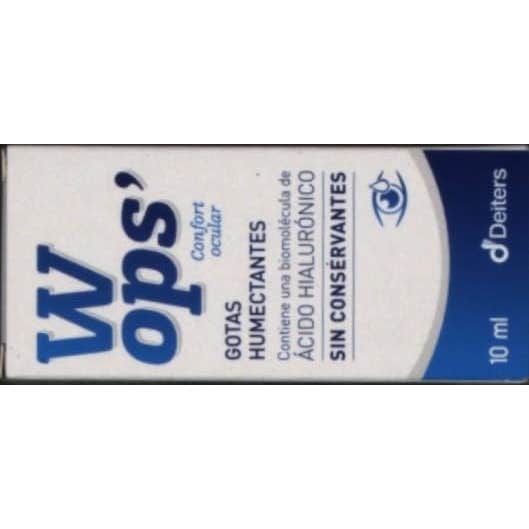 Wops Gotas Humectantes Sin Conservantes 10ml