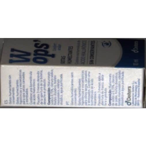 Wops Gotas Humectantes Sin Conservantes 10ml