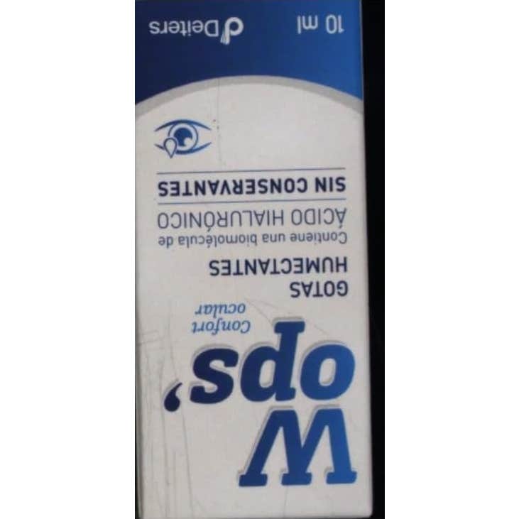 Wops Gotas Humectantes Sin Conservantes 10ml