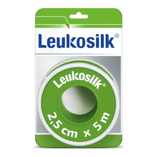 Leukosilk esparadrapo hipoalérgico 1ud