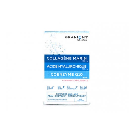 Granions Complex Colágeno Marino Q10 Ácido Hialurónico 60comp