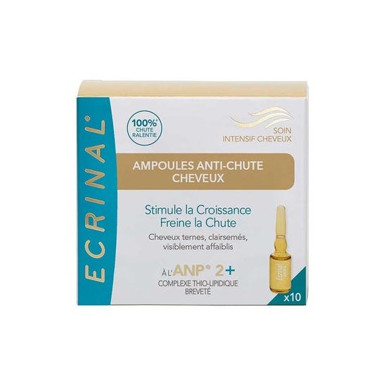 Ecrinal Anp2+ Anticaída Cabello 10 X5 ml