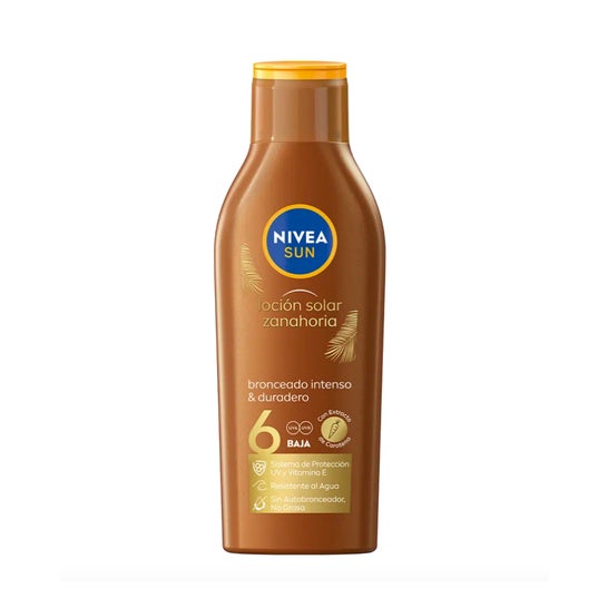 Nivea Sun Loción Solar Zanahoria SPF6 200ml