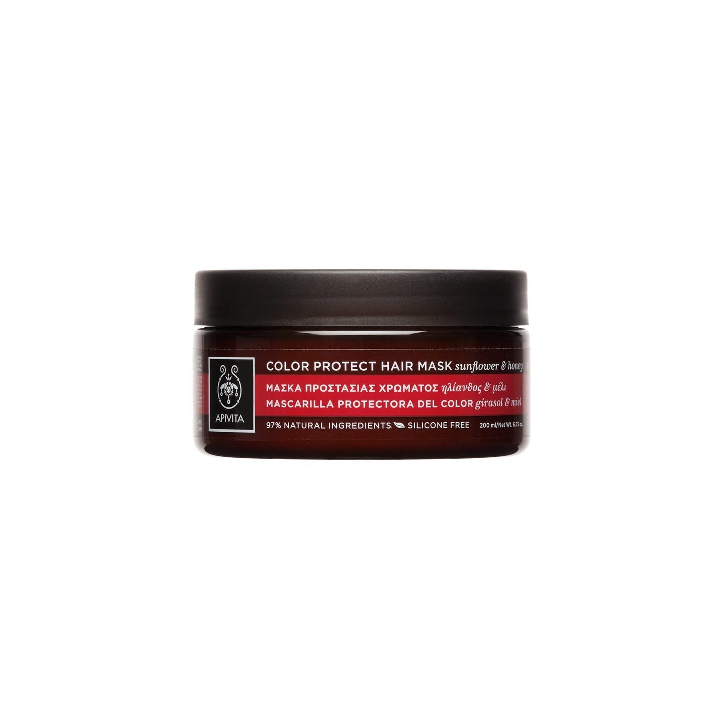 Apivita mascarilla capilar protectora del color 200ml