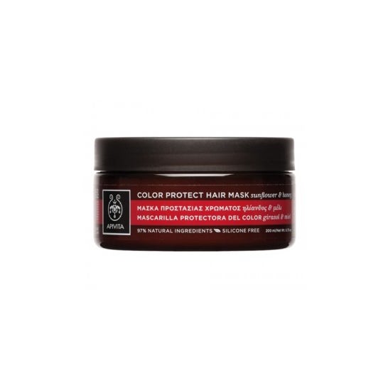 Apivita mascarilla capilar protectora del color 200ml