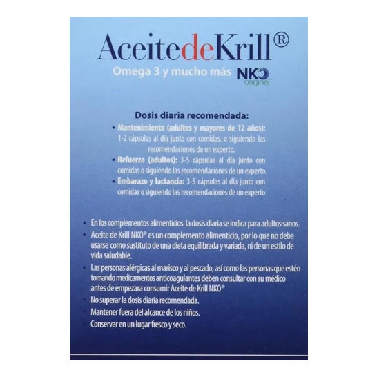 Aceite De Krill Nko 120perlas