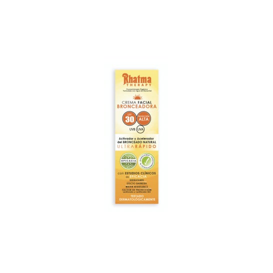 Rhatma Crema Facial Bronceadora SPF30 60ml