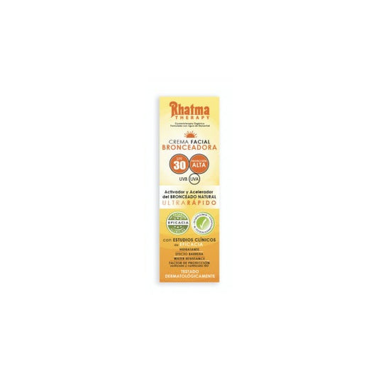 Rhatma Crema Facial Bronceadora SPF30 60ml